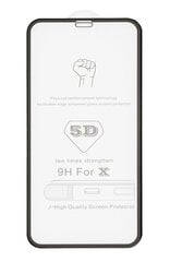 LCD kaitsev karastatud klaas 5D Full Glue Samsung Note 20 kumer, must hind ja info | Ekraani kaitsekiled | kaup24.ee