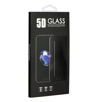 LCD kaitsev karastatud klaas 9H 5D Apple iPhone 6/6S, valge hind ja info | Ekraani kaitsekiled | kaup24.ee