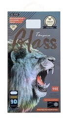 Защитное стекло дисплея 9D Full Glue для iPhone 12 Pro Max, чёрное цена и информация | Защитные пленки для телефонов | kaup24.ee