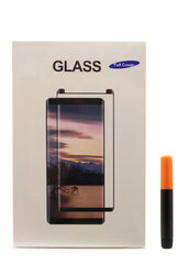 LCD kaitsev karastatud klaas M1 5D UV Glue Samsung G950 S8 kumer, läbipaistev цена и информация | Защитные пленки для телефонов | kaup24.ee