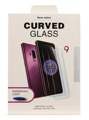 Защитное стекло Nano Optics 5D UV Glue для Samsung G965 S9 Plus, выгнутое, прозрачное цена и информация | Защитные пленки для телефонов | kaup24.ee