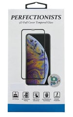 LCD kaitsev karastatud klaas 5D Perfectionists Apple iPhone 12/12 Pro kumer, must hind ja info | Ekraani kaitsekiled | kaup24.ee