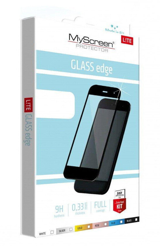 LCD kaitsev karastatud klaas MyScreen Lite Edge 3D Samsung N980 Note 20, must hind ja info | Ekraani kaitsekiled | kaup24.ee