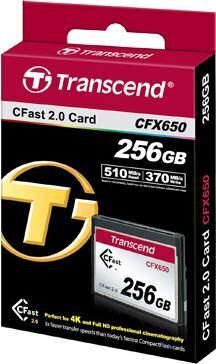 Transcend TS256GCFX650 hind ja info | Fotoaparaatide mälukaardid | kaup24.ee