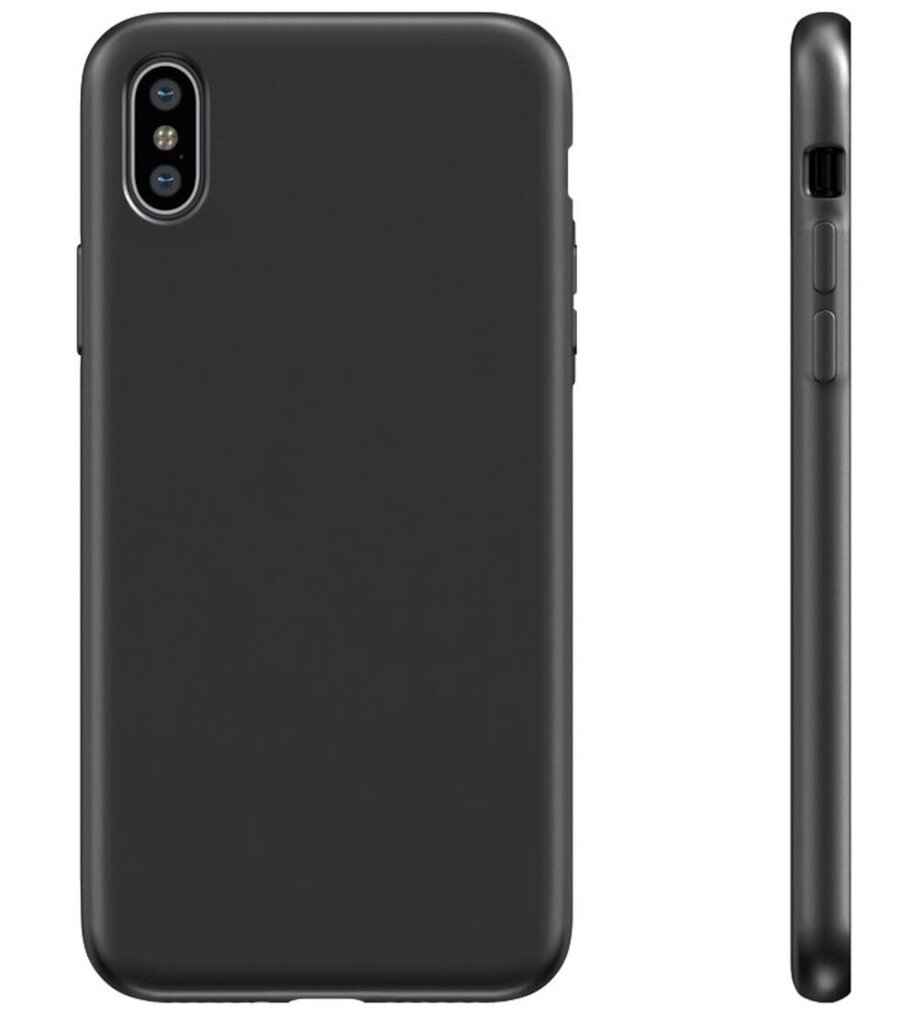 Telefoniümbris BeHello Liquid Silicone Apple iPhone 11, must hind ja info | Telefoni kaaned, ümbrised | kaup24.ee