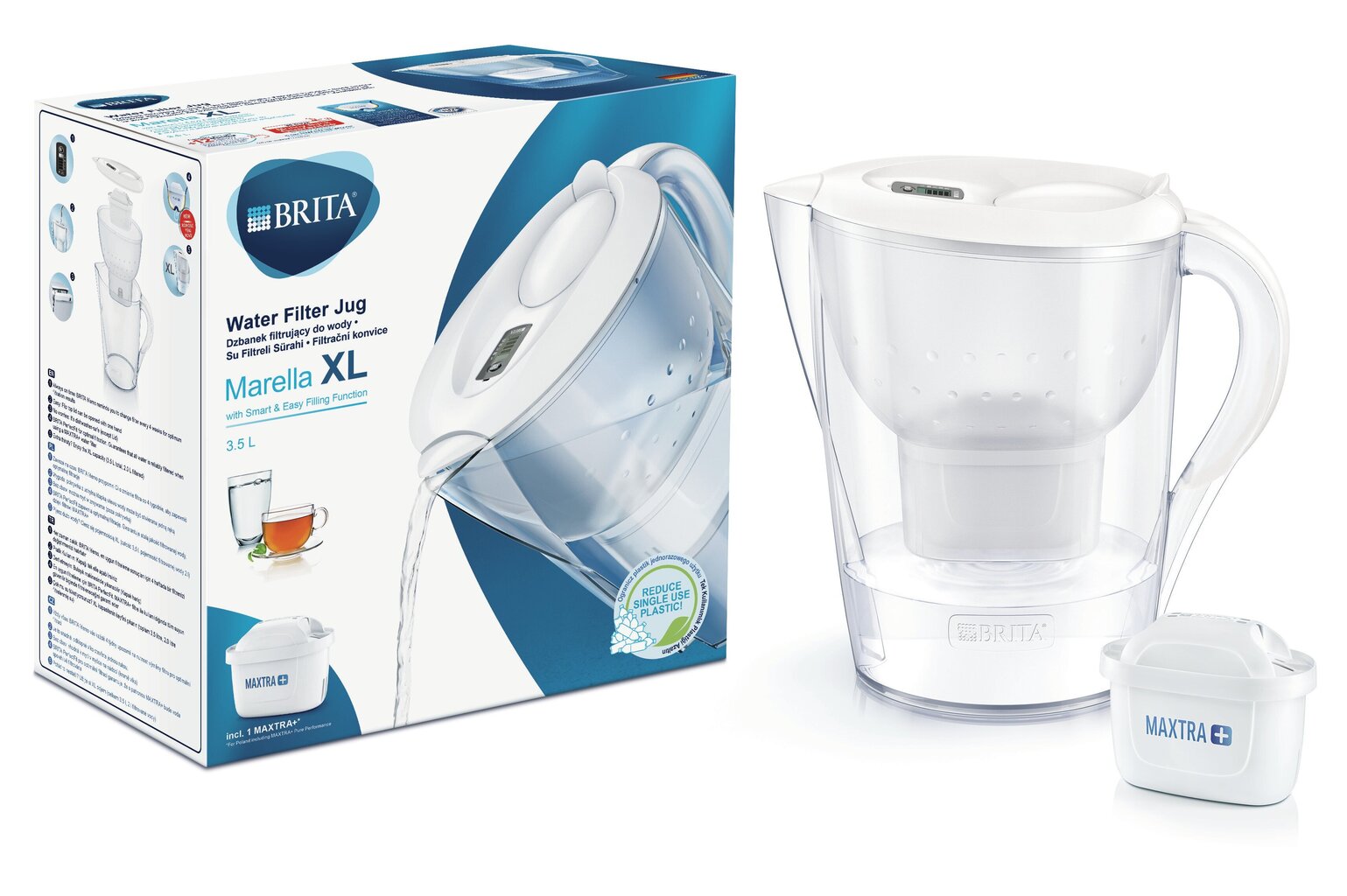 Brita Marella 3.5l XL Memo цена и информация | Filterkannud ja filtrid | kaup24.ee