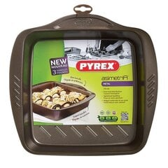 Ahjuvorm Pyrex Asimetria Metall (24 x 24 cm) цена и информация | Формы, посуда для выпечки | kaup24.ee