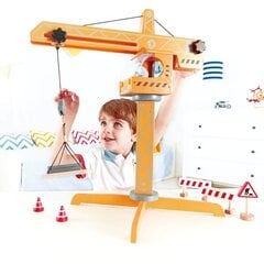 Puidust kraana Hape, E3011 hind ja info | Poiste mänguasjad | kaup24.ee