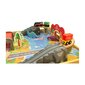 Puidust mängulaud „Dinosauruste linn” 4IQ hind ja info | Arendavad mänguasjad | kaup24.ee