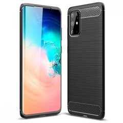 Telefoniümbris Carbon Lux Samsung Note 20, must цена и информация | Чехлы для телефонов | kaup24.ee