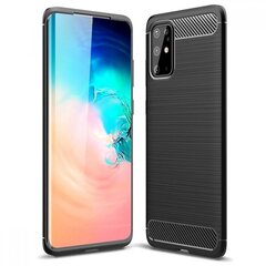 Чехол Carbon Lux для Xiaomi Redmi 9, черный цена и информация | Чехлы для телефонов | kaup24.ee