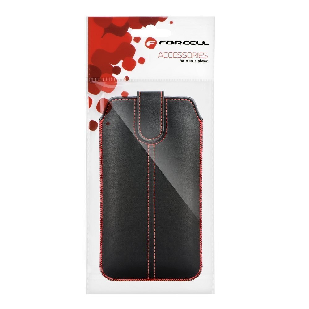 Telefoniümbris Forcell Ultra Slim M4 iPhone 6 Plus/7 Plus/8 Plus/Mate 10 Lite XXXXL, must hind ja info | Telefoni kaaned, ümbrised | kaup24.ee