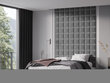 Pehmed seinapaneelid, 3 tk., Cosmopolitan Design Majuro R8, tumehall hind ja info | Pehmed seinapaneelid | kaup24.ee