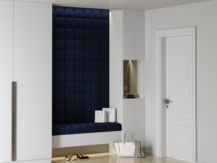 Мягкие настенные панели, 3 шт., Cosmopolitan Design Majuro L6, синие цена и информация | Мягкие стеновые панели | kaup24.ee