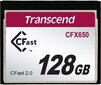 Transcend TS128GCFX650 CFast 128 GB цена и информация | Fotoaparaatide mälukaardid | kaup24.ee