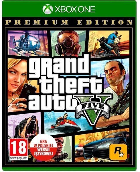 Grand Theft Auto V Premium Edition, Xbox One hind ja info | Arvutimängud, konsoolimängud | kaup24.ee