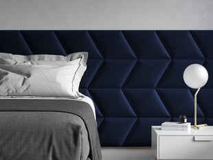 Pehmed seinapaneelid, 3 tk., Cosmopolitan Design Makira L6, sinine hind ja info | Pehmed seinapaneelid | kaup24.ee