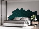 Pehmed seinapaneelid, 3 tk, Mazzini Sofas Agave L7, rohelised