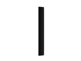 Мягкие настенные панели, 3 шт., Mazzini Sofas Eustoma L4, черные цена и информация | Мягкие стеновые панели | kaup24.ee
