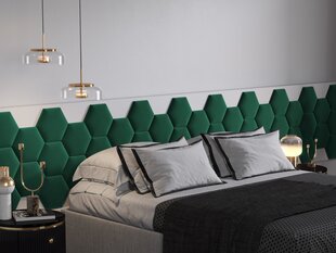 Pehmed seinapaneelid, 3 tk, Mazzini Sofas Agave R7, rohelised hind ja info | Pehmed seinapaneelid | kaup24.ee