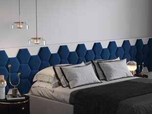 Мягкие настенные панели, 3 шт., Cosmopolitan Design Lovon R6, синие цена и информация | Мягкие стеновые панели | kaup24.ee