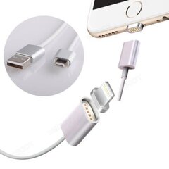 Магнитный USB кабель Apple "Lightning" розовый 1.0m цена и информация | Кабели для телефонов | kaup24.ee