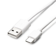 USB кабель "Select" "Type-C" белый, 1.0m цена и информация | Кабели для телефонов | kaup24.ee