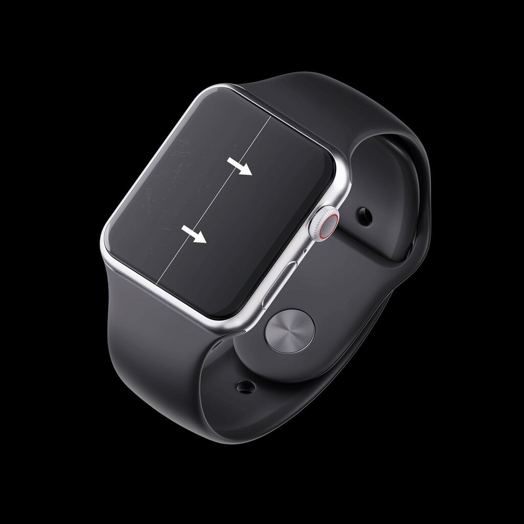 LCD kaitsekile 3MK Watch ARC Apple Watch SE 40mm 3 tk hind ja info | Nutikellade ja nutivõrude tarvikud | kaup24.ee