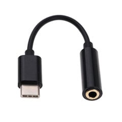 Audio adapter alates Type-C kuni 3,5mm AUX hind ja info | USB jagajad, adapterid | kaup24.ee