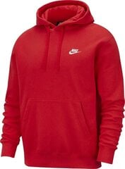 Nike мужской свитер Club Hoodie BV2654 657, красный цена и информация | Мужские толстовки | kaup24.ee