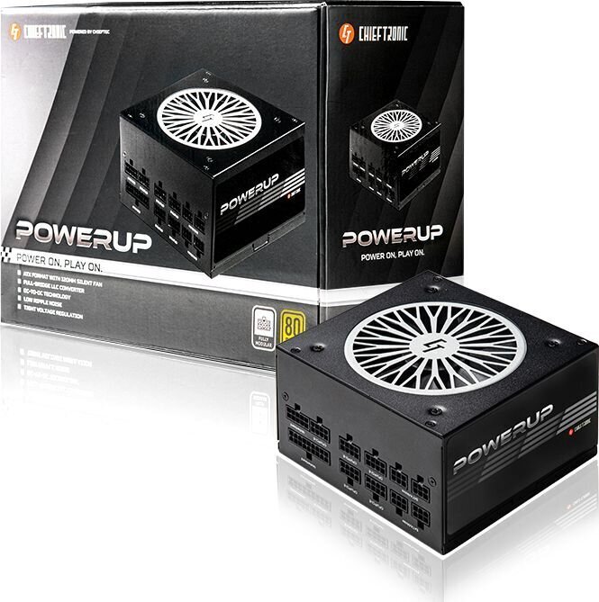 Power Supply|CHIEFTEC|750 Watts|Efficiency 80 PLUS GOLD|PFC Active|GPX-750FC hind ja info | Toiteplokid (PSU) | kaup24.ee