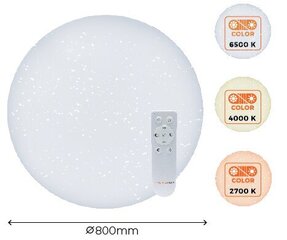 Teemantdisainiga Led-lamp Thorgeon цена и информация | Потолочные светильники | kaup24.ee