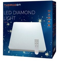 Teemantdisainiga LED-lamp Thorgeon цена и информация | Потолочные светильники | kaup24.ee