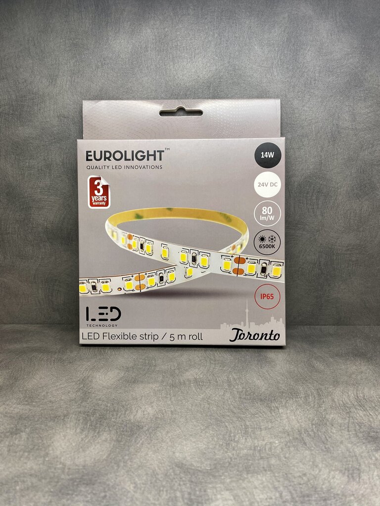 LED riba Eurolight Toronto 5m 96LED/m IP65 6500K цена и информация | LED ribad | kaup24.ee