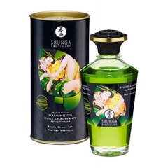 Shunga - afrodisiaakum soojendusõli roheline tee 100 ml цена и информация | Массажные масла | kaup24.ee