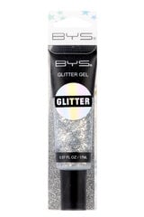 Glittergeel hõbe BYS, 17 ml hind ja info | Ripsmetušid, lauvärvid, silmapliiatsid, seerumid | kaup24.ee