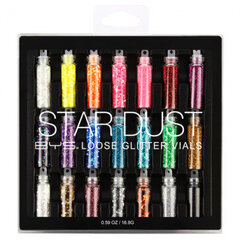 Комплект глиттеров Star Dust Glitter Vials BYS, 21 шт. цена и информация | Тушь, средства для роста ресниц, тени для век, карандаши для глаз | kaup24.ee