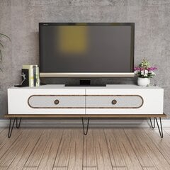 ТВ столик Ekol, белый цена и информация | Тумбы под телевизор | kaup24.ee