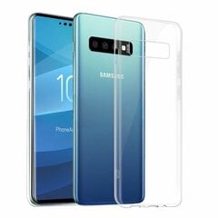 Telefoniümbris sobib Samsung Galaxy S10, läbipaistev hind ja info | Telefoni kaaned, ümbrised | kaup24.ee