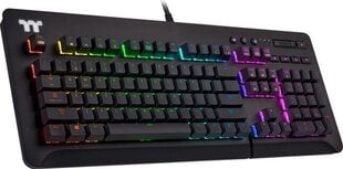 Проводная клавиатура Thermaltake Level 20 GT RGB Cherry MX Blue, черная цена и информация | Клавиатура с игровой мышью 3GO COMBODRILEW2 USB ES | kaup24.ee