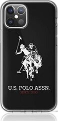 Чехол для Apple iPhone 12 Mini U.S. Polo USHCP12STPUHRBK Big Horse Cover, Черный цена и информация | Чехлы для телефонов | kaup24.ee