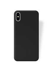 Telefoniümbris Rubber TPU iPhone 12 Pro Max, must hind ja info | Telefoni kaaned, ümbrised | kaup24.ee