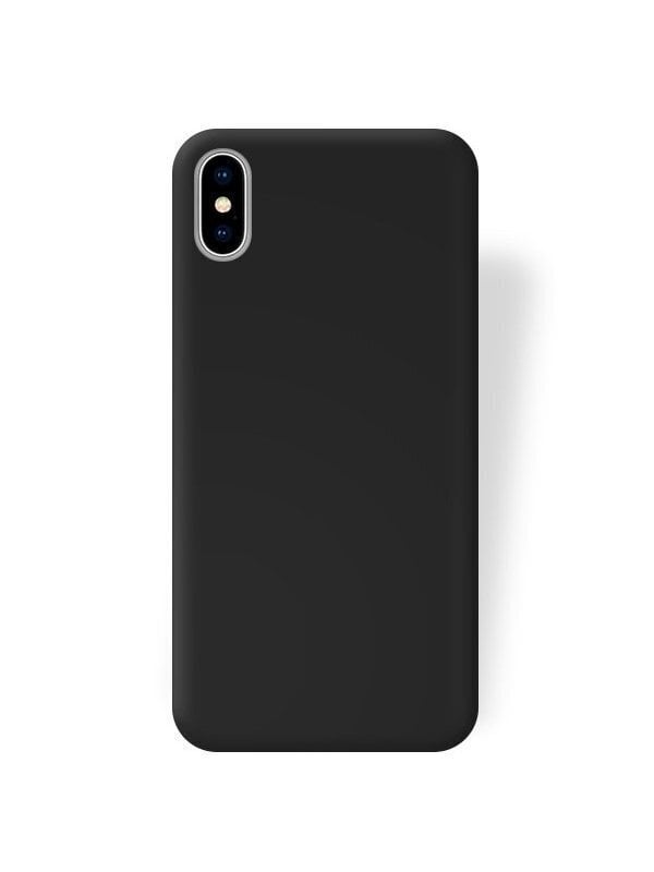 Telefoniümbris Rubber TPU iPhone 12 Pro Max, must цена и информация | Telefoni kaaned, ümbrised | kaup24.ee