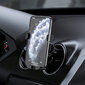 Auto universaalne telefonihoidik Borofone BH32 paigaldatav ventilatsioonivõre külge, must hind ja info | Mobiiltelefonide hoidjad | kaup24.ee