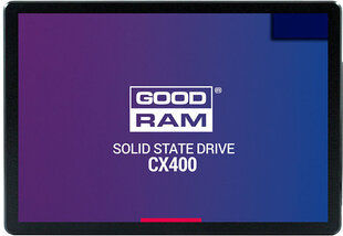 Жесткий диск SSD GOODRAM CX400 128GB (6.0Gb/s) SATAlll 2,5 цена и информация | Внутренние жёсткие диски (HDD, SSD, Hybrid) | kaup24.ee