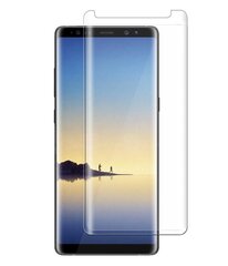 Tempered glass screen protector, Samsung Galaxy Note 8, 3D (clear) цена и информация | Защитные пленки для телефонов | kaup24.ee