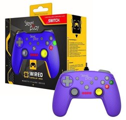 Steel Play Wired Controller Purple цена и информация | Джойстики | kaup24.ee