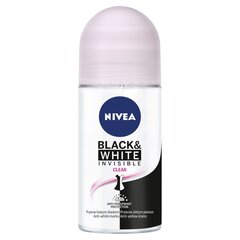 Rulldeodorant naistele Nivea Invisible Clear, 50 ml цена и информация | Дезодоранты | kaup24.ee