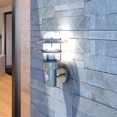 Seina välisvalgusti verandale anduriga, roostevaba teras hind ja info | Aia- ja õuevalgustid | kaup24.ee