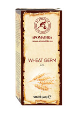 Натуральное растительное масло пшеничных зародышей Aromatika, 50 мл цена и информация | Эфирные, косметические масла, гидролаты | kaup24.ee
